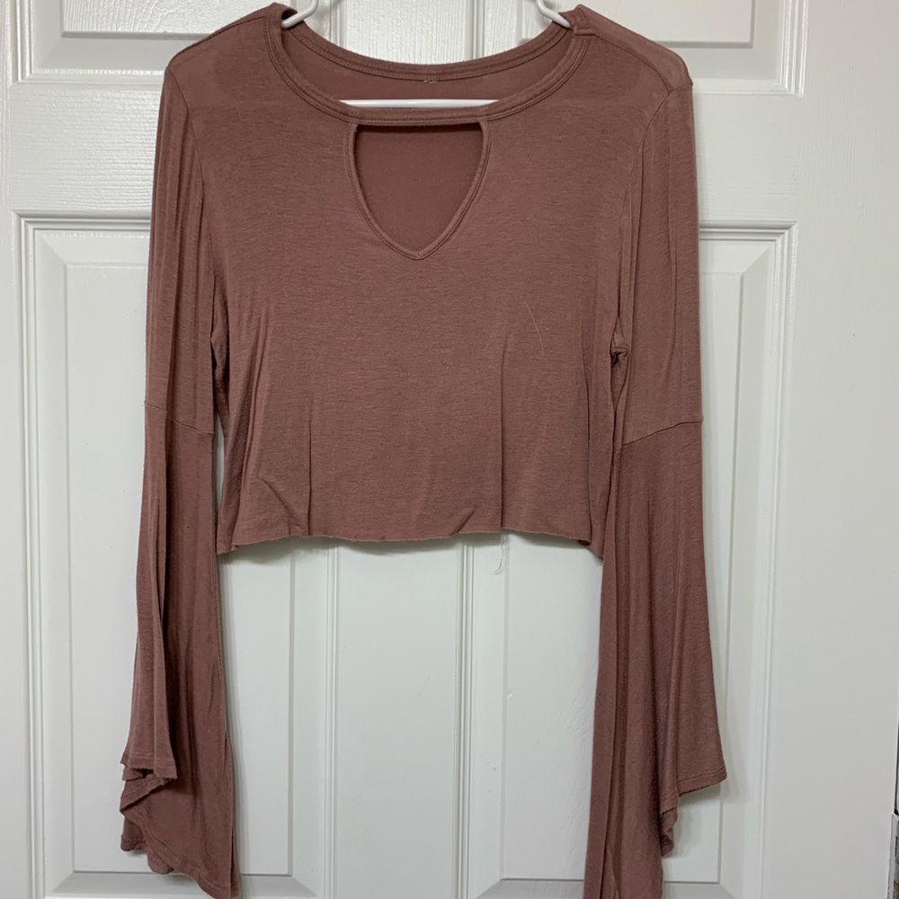 Keyhole crop top